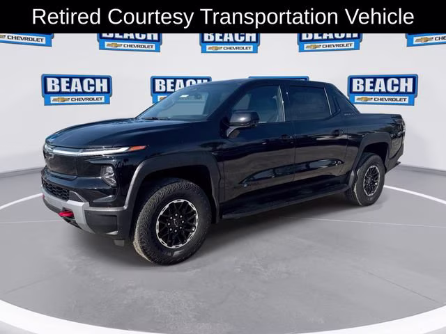2026 Black Chevrolet Silverado EV Trail Boss - Extended Range 4X4 Truck