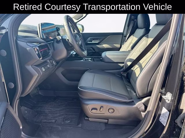 2026 Black Chevrolet Silverado EV Trail Boss - Extended Range 4X4 Truck