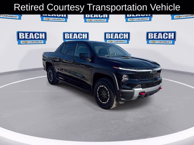 2026 Black Chevrolet Silverado EV Trail Boss - Extended Range 4X4 Truck