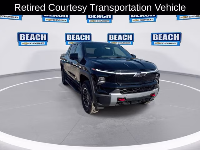 2026 Black Chevrolet Silverado EV Trail Boss - Extended Range 4X4 Truck