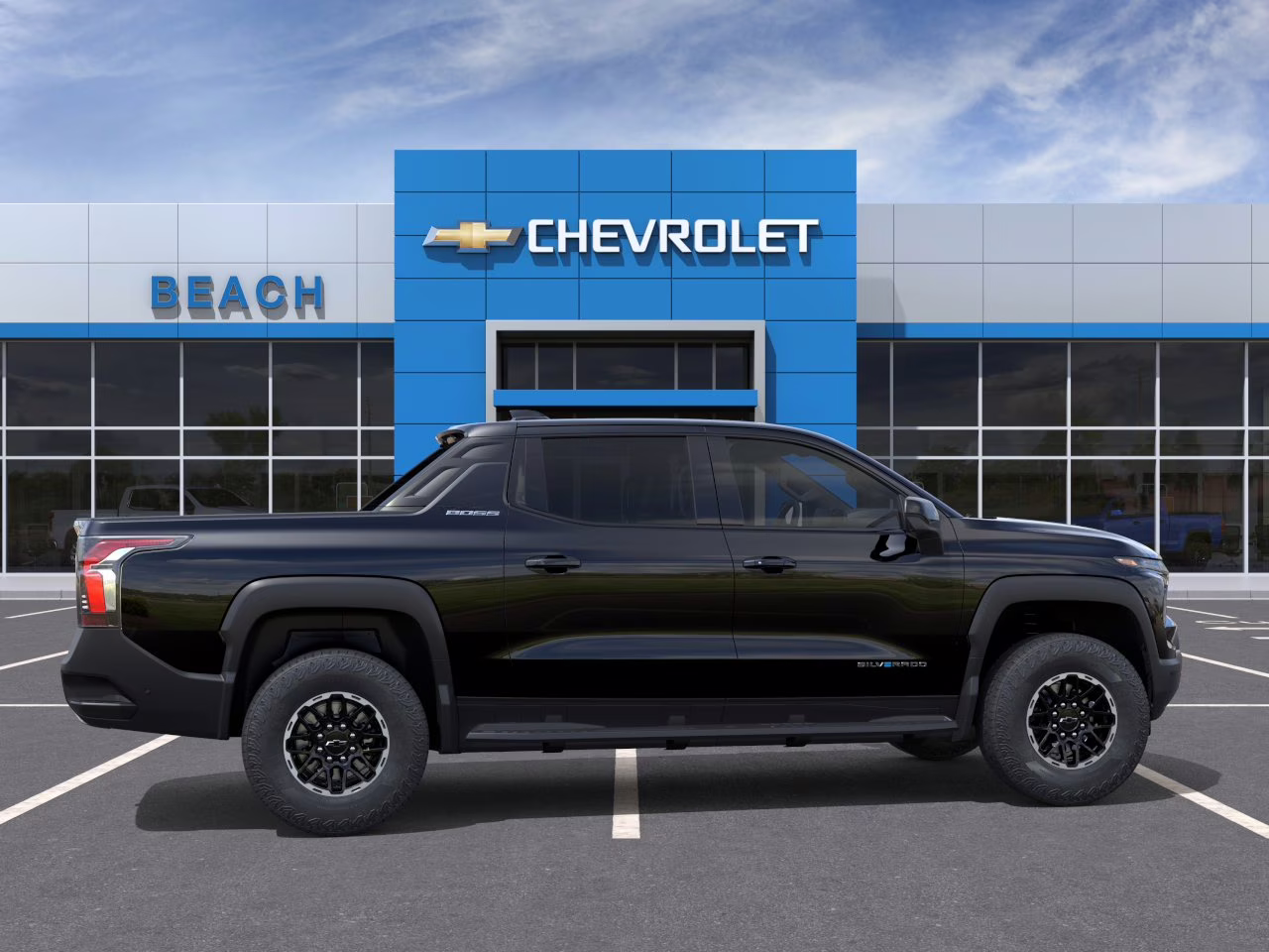2026 Black Chevrolet Silverado EV Trail Boss - Extended Range 4X4 Truck