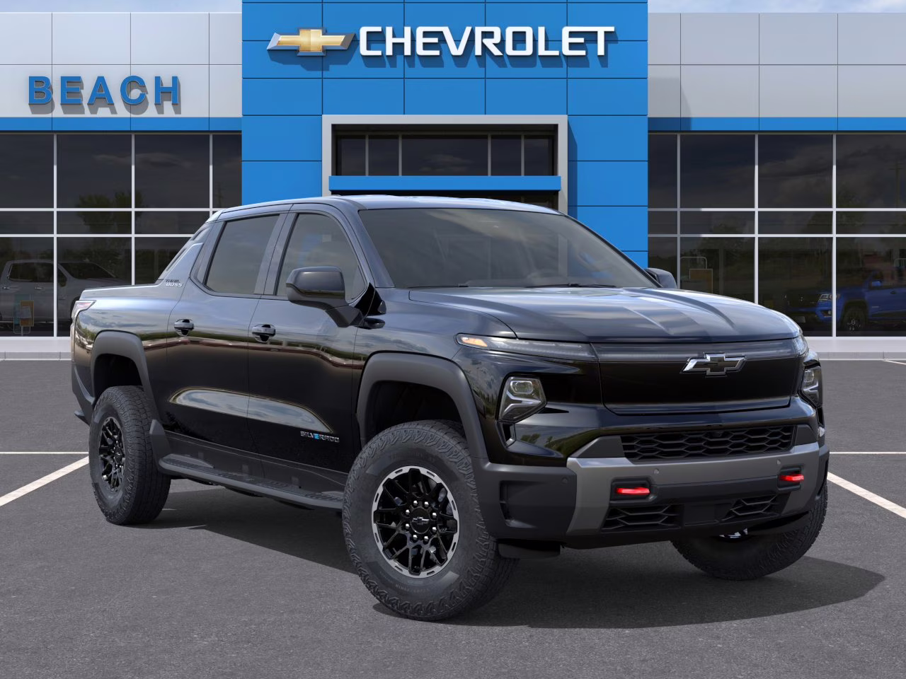 2026 Black Chevrolet Silverado EV Trail Boss - Extended Range 4X4 Truck