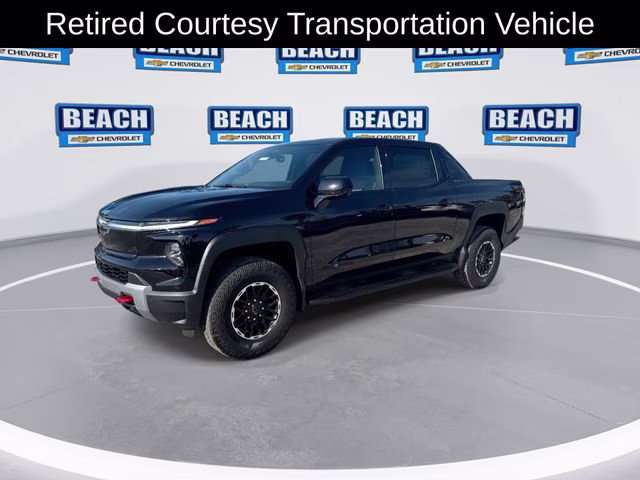 2026 Black Chevrolet Silverado EV Trail Boss - Extended Range 4X4 Truck