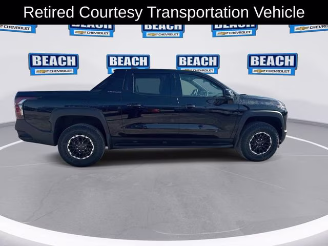 2026 Black Chevrolet Silverado EV Trail Boss - Extended Range 4X4 Truck