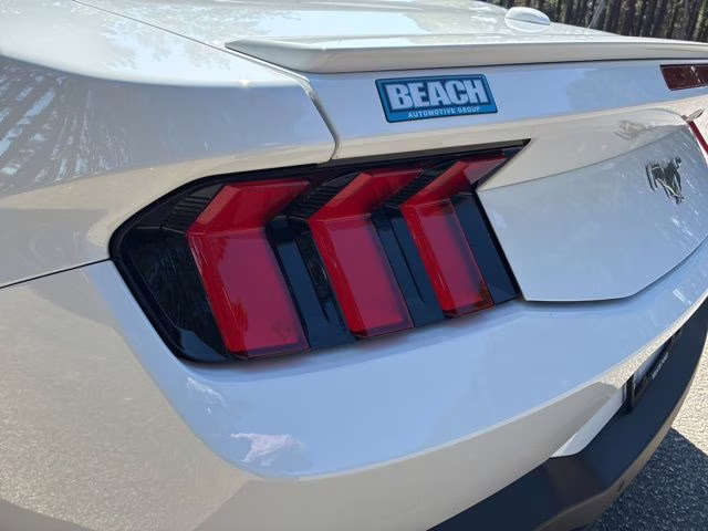 2025 Oxford White Ford Mustang EcoBoost Premium RWD Convertible