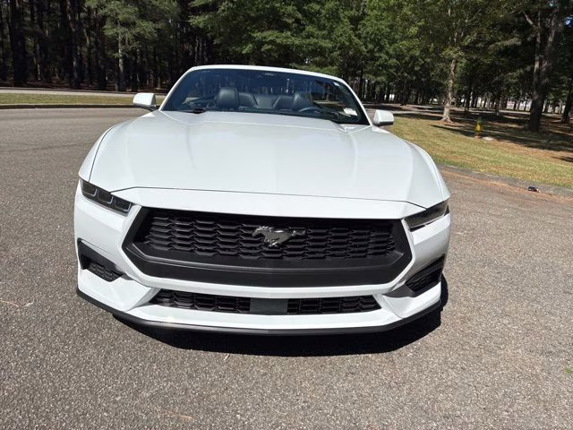 2025 Oxford White Ford Mustang EcoBoost Premium RWD Convertible