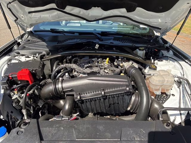 2025 Oxford White Ford Mustang EcoBoost Premium RWD Convertible
