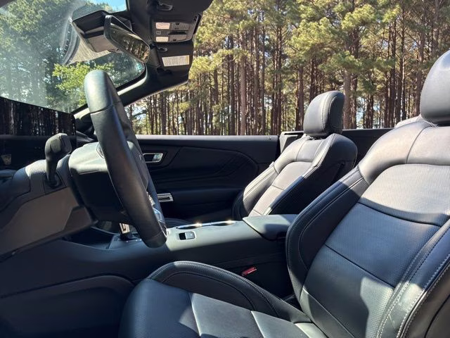 2025 Oxford White Ford Mustang EcoBoost Premium RWD Convertible