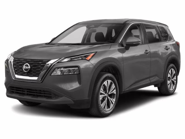 2021 Gun Metallic Nissan Rogue SV FWD SUV