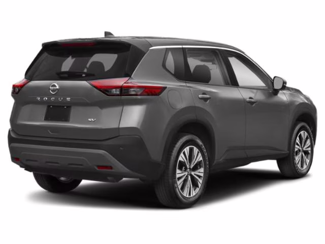 2021 Gun Metallic Nissan Rogue SV FWD SUV