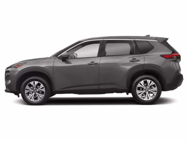 2021 Gun Metallic Nissan Rogue SV FWD SUV