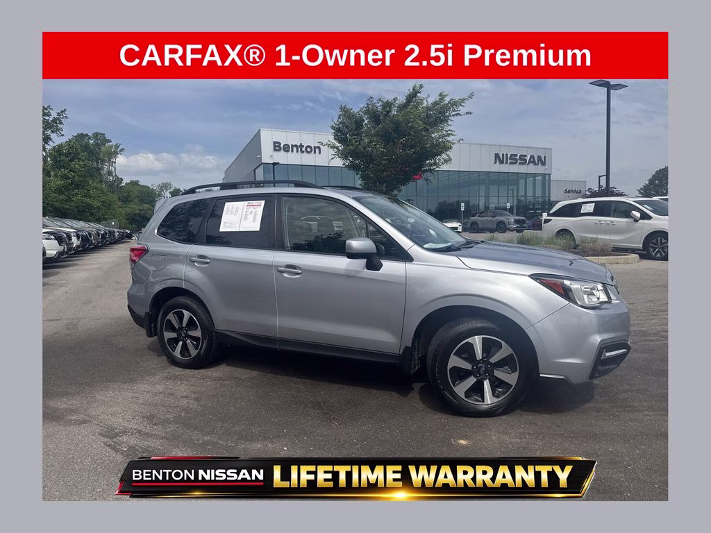2017 Ice Silver Metallic Subaru Forester 2.5i Premium AWD SUV