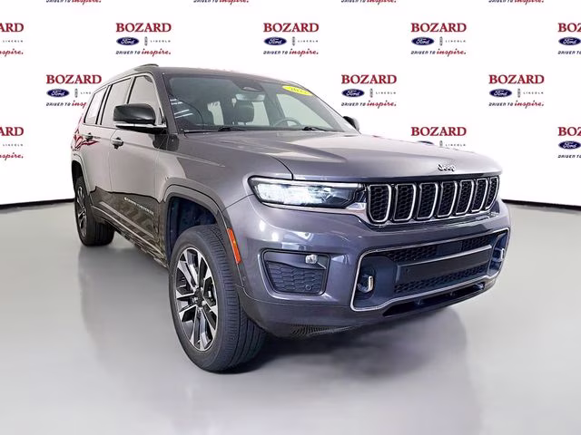 2022 Baltic Gray Metallic Clearcoat Jeep Grand Cherokee L Overland 4X4 SUV