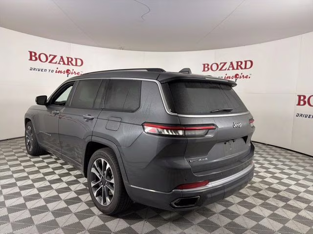 2022 Baltic Gray Metallic Clearcoat Jeep Grand Cherokee L Overland 4X4 SUV