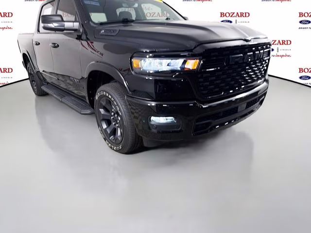 2025 Diamond Black Ram 1500 Big Horn/Lone Star 4X4 Truck