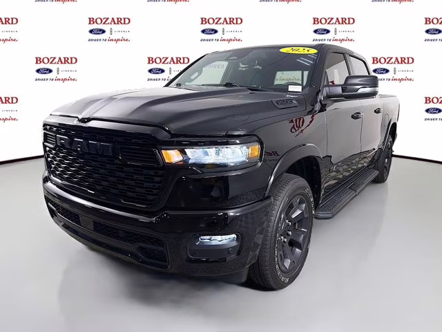 2025 Diamond Black Ram 1500 Big Horn/Lone Star 4X4 Truck