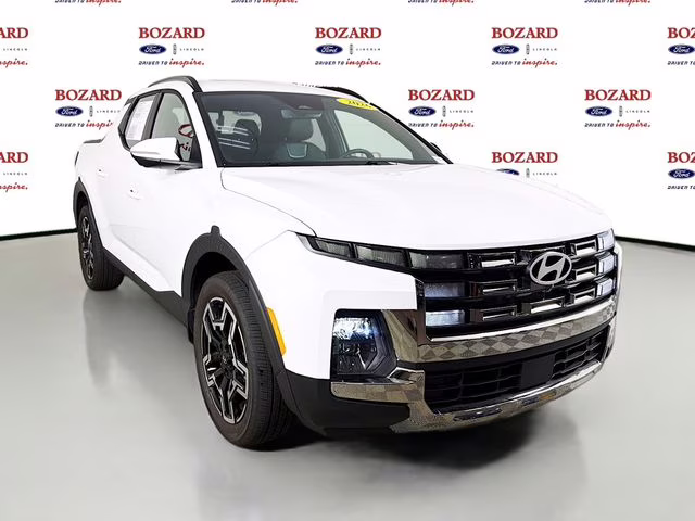 2026 White Hyundai Santa Cruz Limited AWD Truck