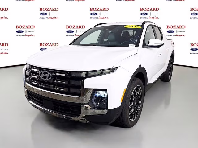2026 White Hyundai Santa Cruz Limited AWD Truck