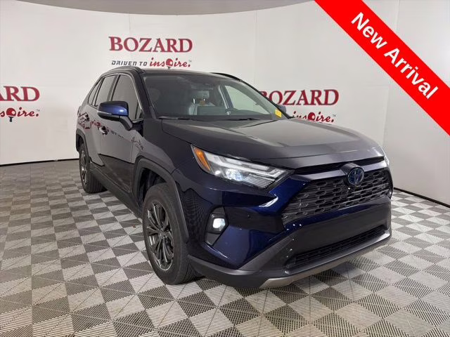 2024 Purple Toyota RAV4 Hybrid Limited AWD SUV