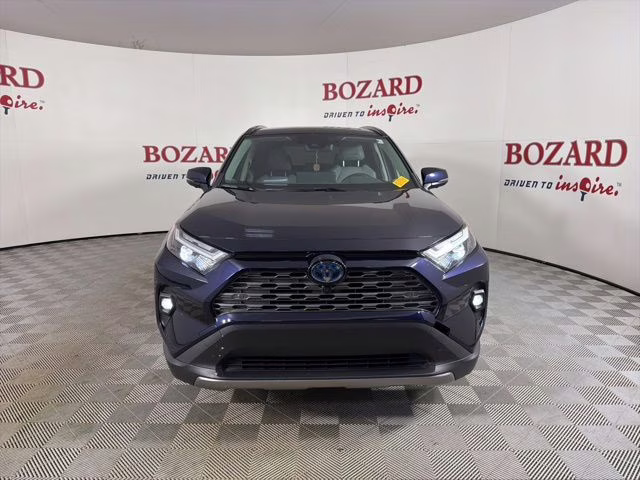 2024 Purple Toyota RAV4 Hybrid Limited AWD SUV