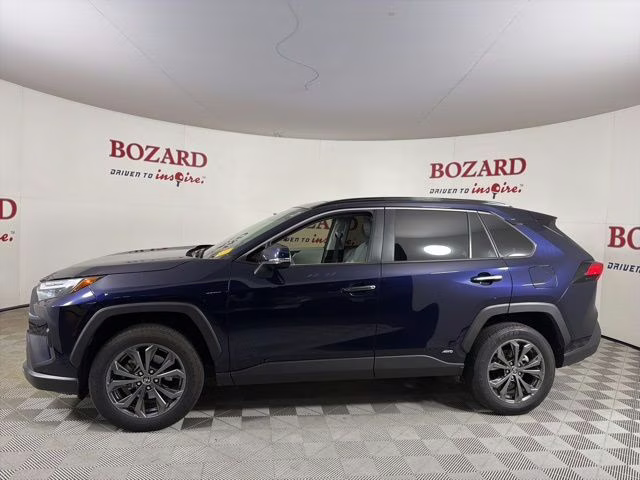 2024 Purple Toyota RAV4 Hybrid Limited AWD SUV