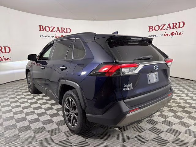 2024 Purple Toyota RAV4 Hybrid Limited AWD SUV