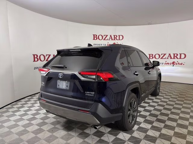 2024 Purple Toyota RAV4 Hybrid Limited AWD SUV