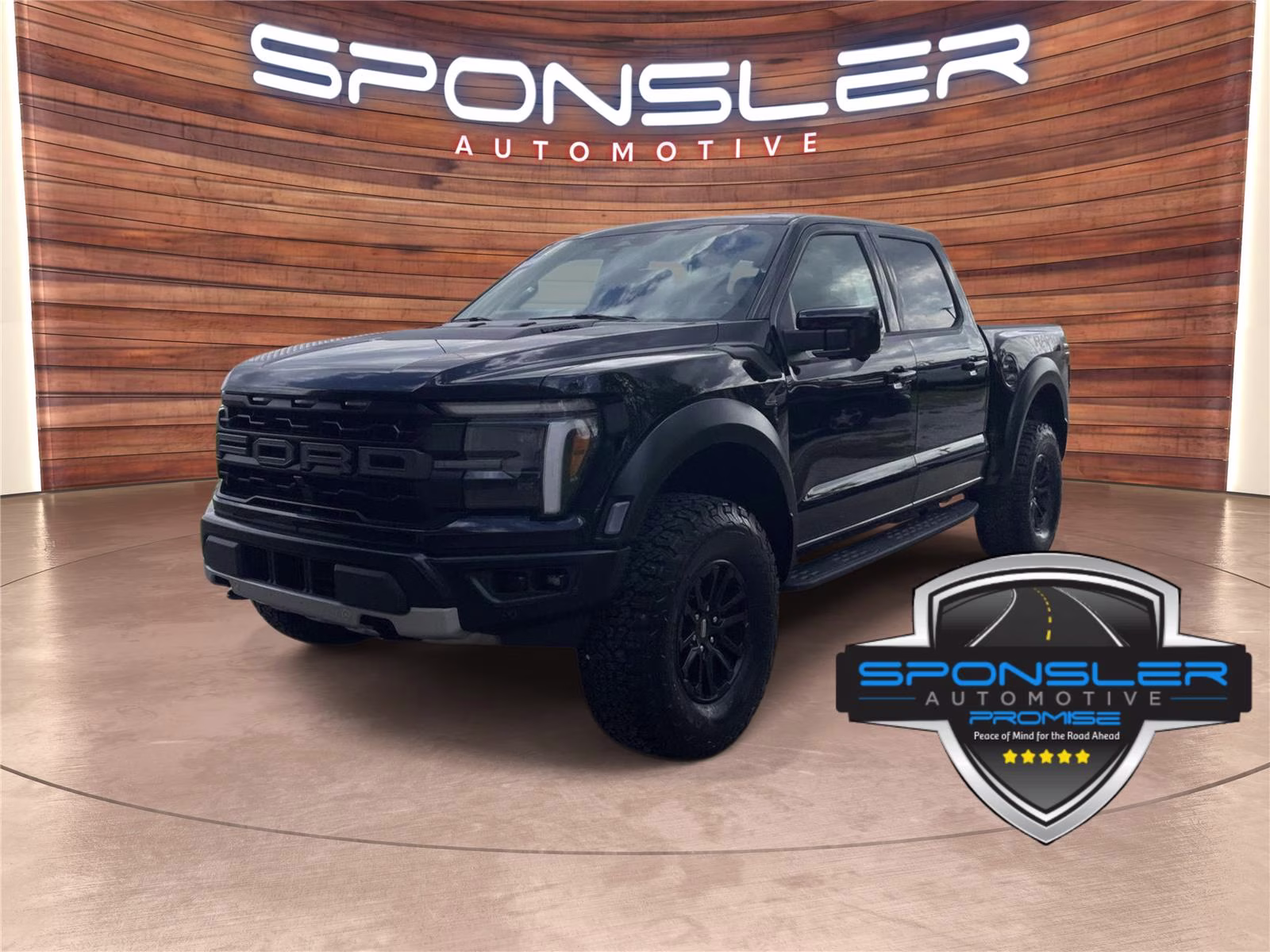 2026 Agate Black Metallic Ford F-150 Raptor 4X4 Truck