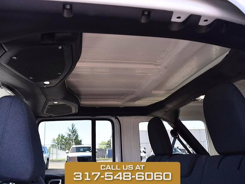 2025 Bright White Clearcoat Jeep Wrangler Sahara 4X4 SUV