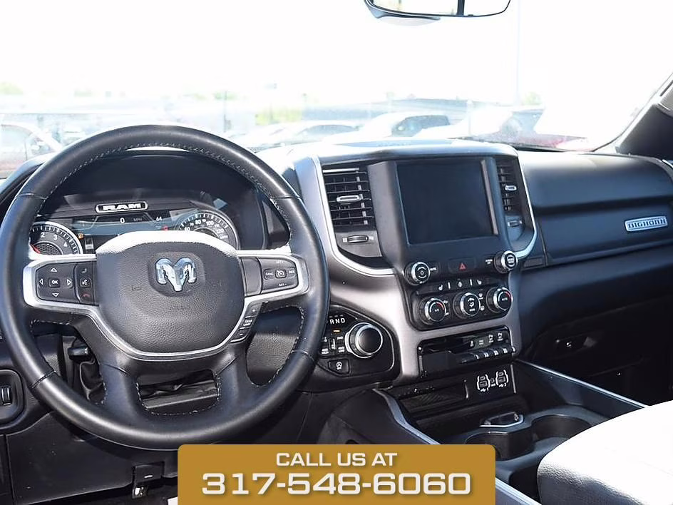 2023 Patriot Blue Pearlcoat Ram 1500 Big Horn/Lone Star 4X4 Truck