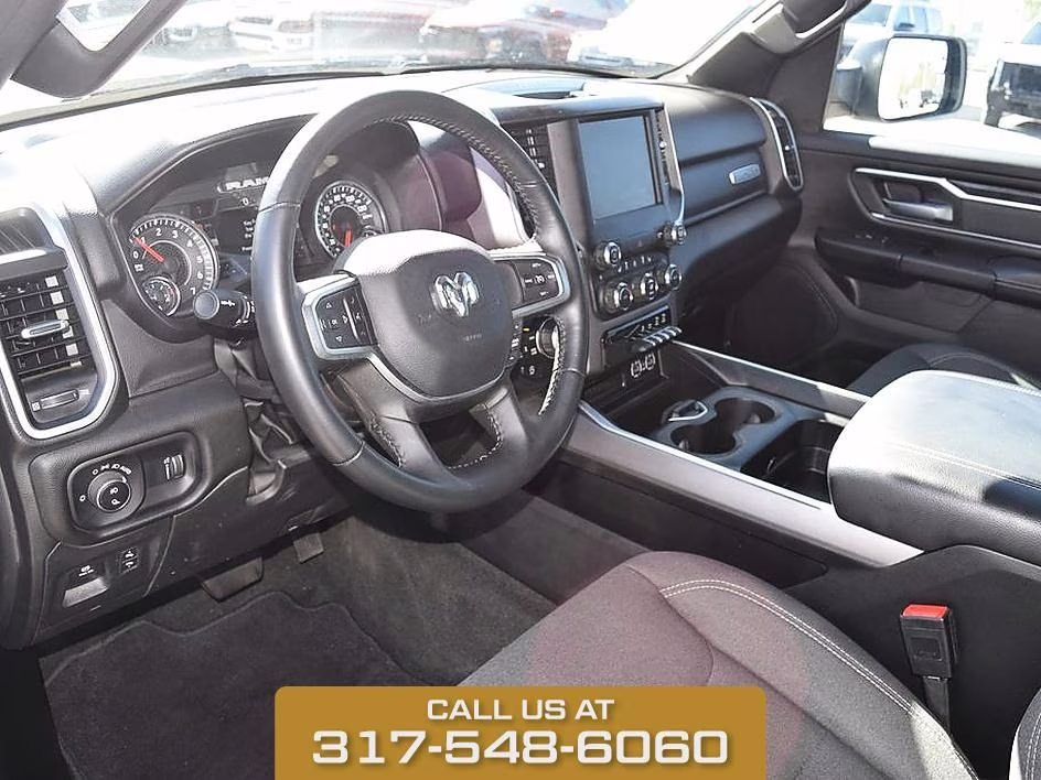 2023 Patriot Blue Pearlcoat Ram 1500 Big Horn/Lone Star 4X4 Truck