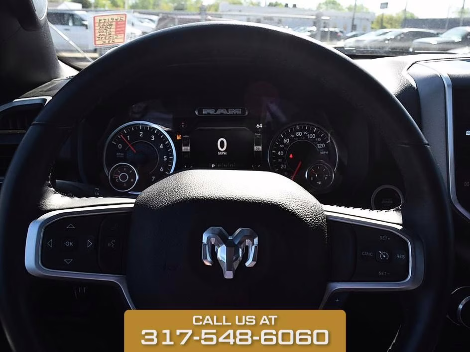 2023 Patriot Blue Pearlcoat Ram 1500 Big Horn/Lone Star 4X4 Truck