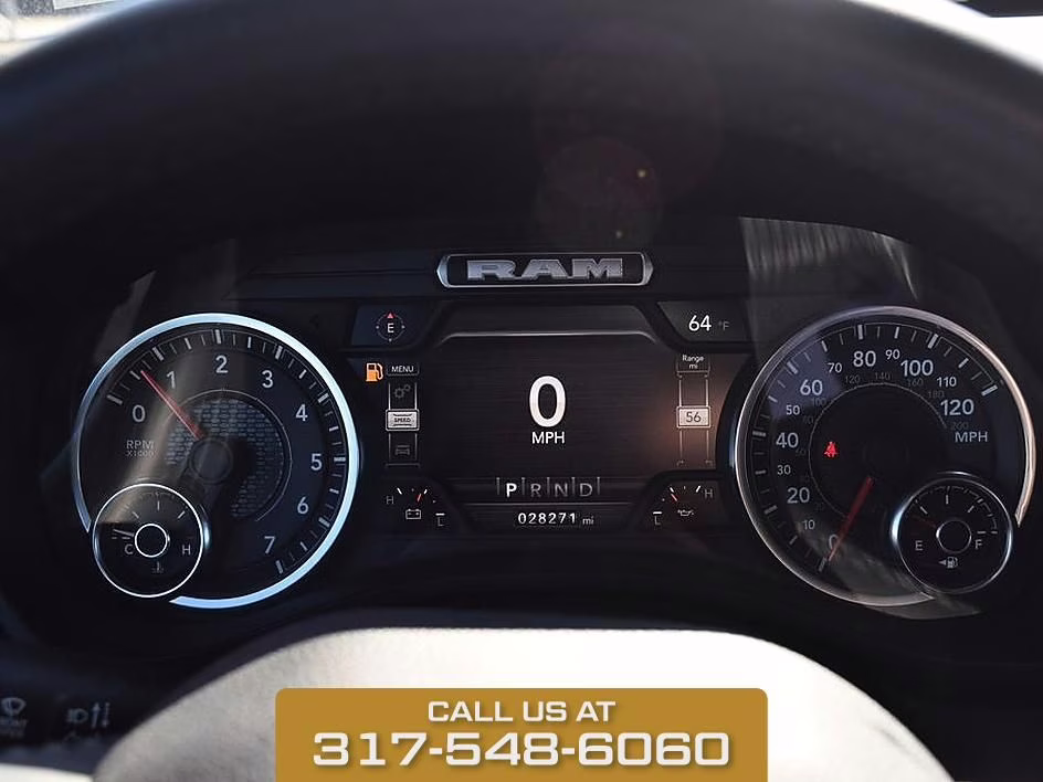 2023 Patriot Blue Pearlcoat Ram 1500 Big Horn/Lone Star 4X4 Truck