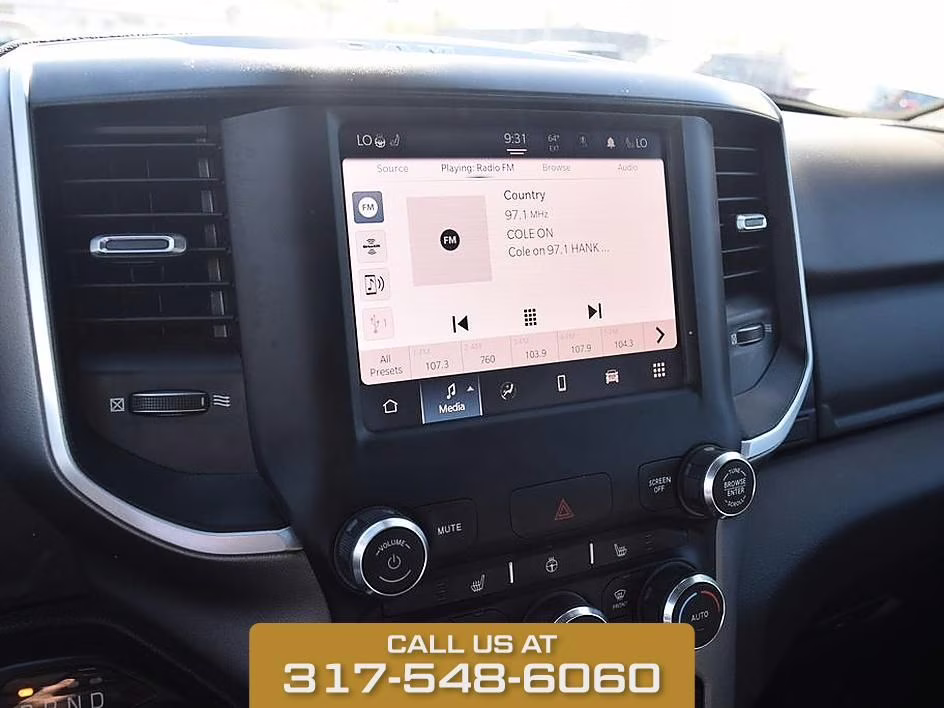 2023 Patriot Blue Pearlcoat Ram 1500 Big Horn/Lone Star 4X4 Truck