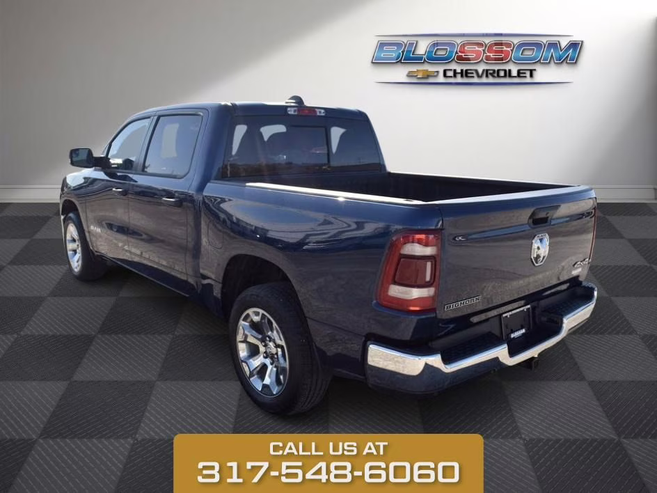 2023 Patriot Blue Pearlcoat Ram 1500 Big Horn/Lone Star 4X4 Truck