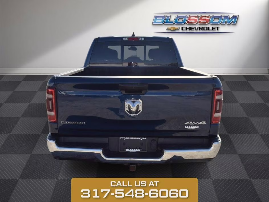 2023 Patriot Blue Pearlcoat Ram 1500 Big Horn/Lone Star 4X4 Truck