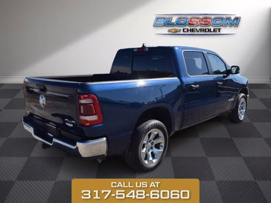 2023 Patriot Blue Pearlcoat Ram 1500 Big Horn/Lone Star 4X4 Truck