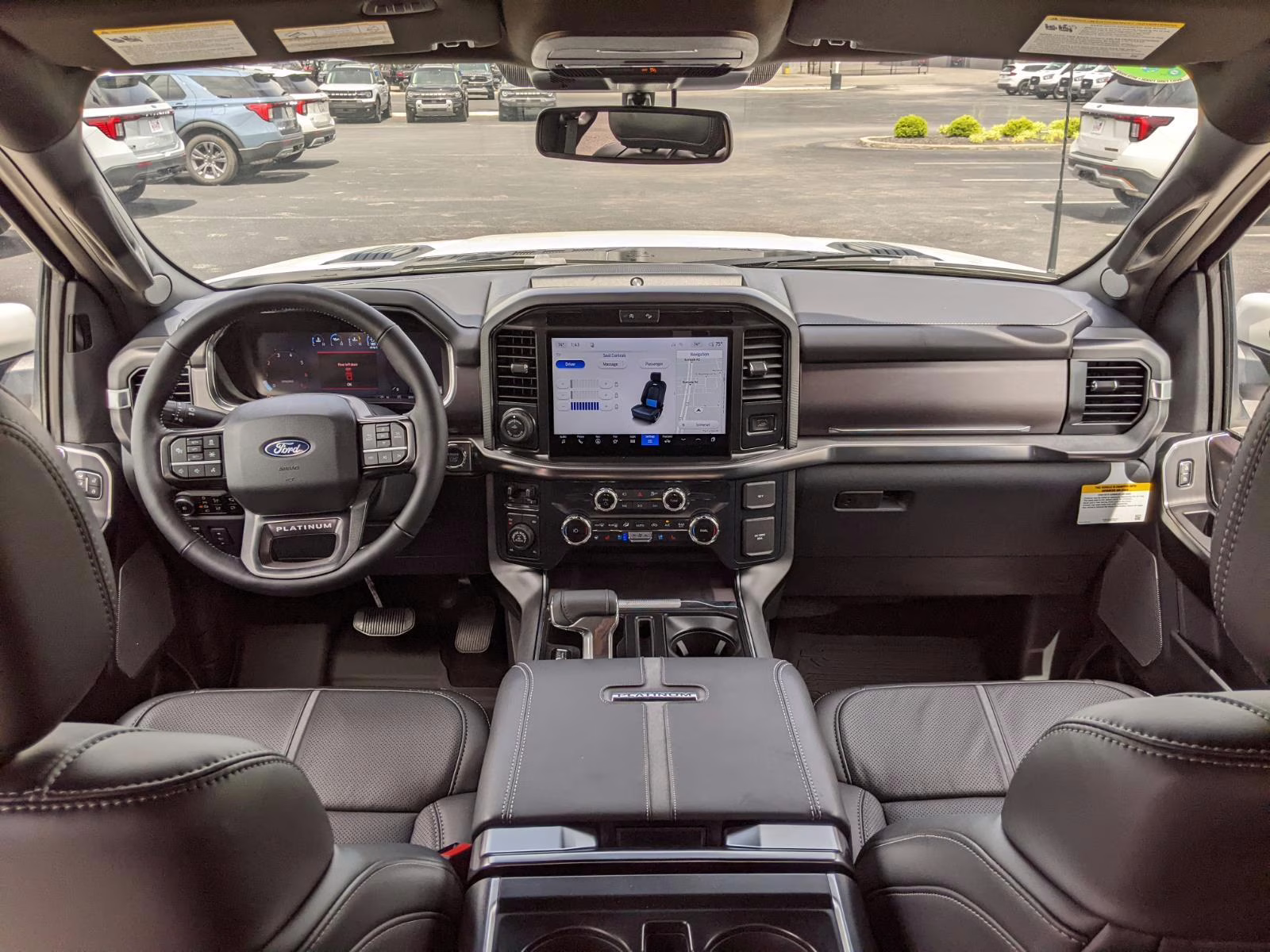 2026 Star White Metallic Tri-Coat Ford F-150 Platinum 4X4 Truck