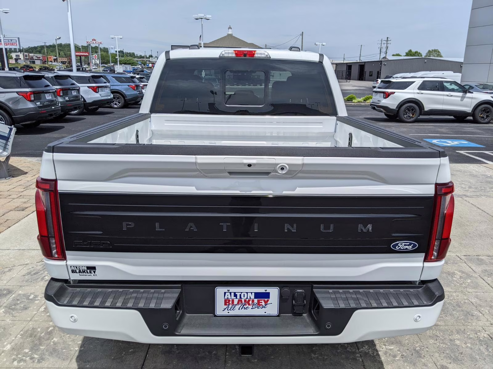 2026 Star White Metallic Tri-Coat Ford F-150 Platinum 4X4 Truck