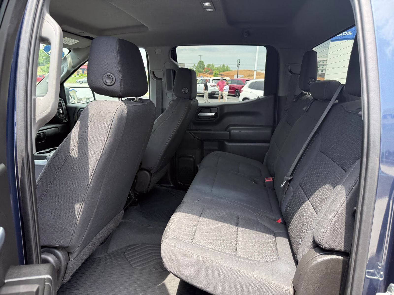 2021 Northsky Blue Metallic Chevrolet Silverado 1500 Custom Trail Boss 4X4 Truck