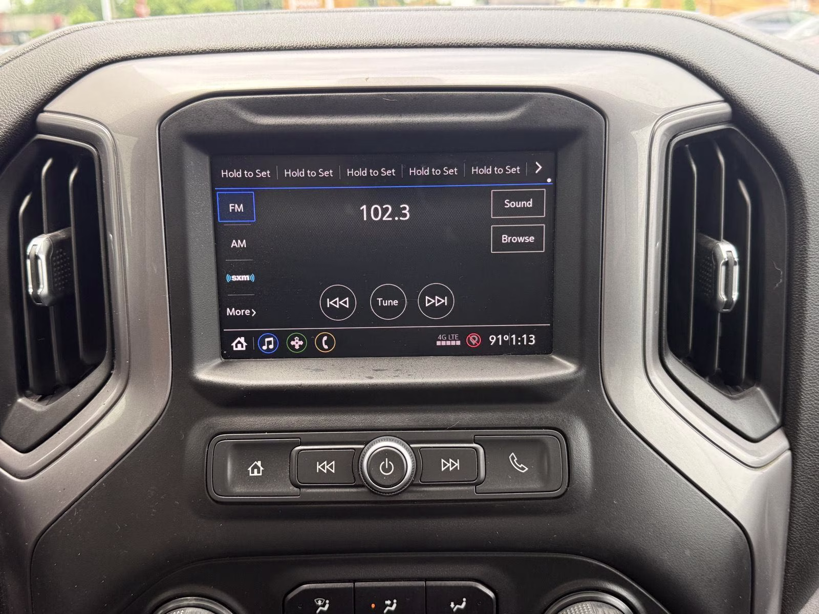 2021 Northsky Blue Metallic Chevrolet Silverado 1500 Custom Trail Boss 4X4 Truck