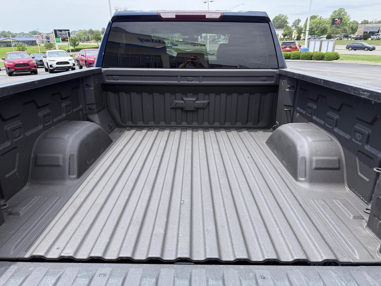 2021 Northsky Blue Metallic Chevrolet Silverado 1500 Custom Trail Boss 4X4 Truck
