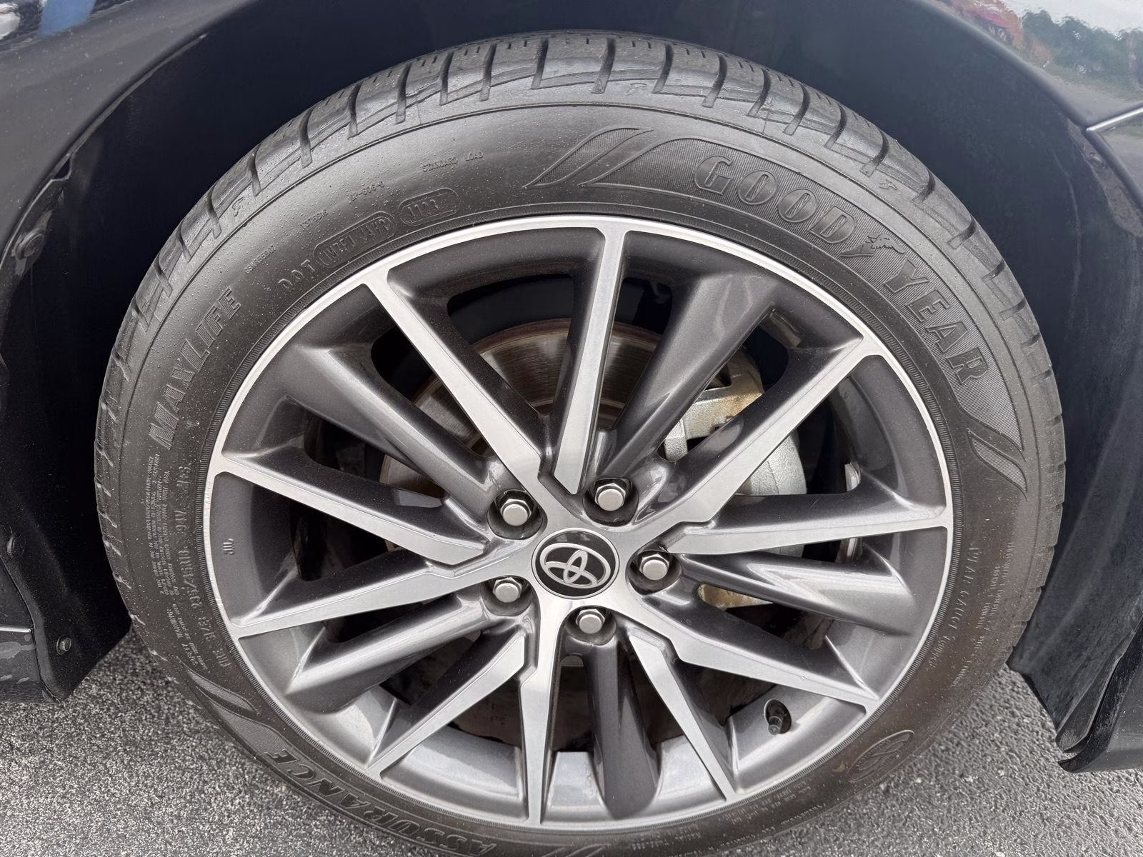 2023 Midnight Black Metallic Toyota Camry XLE V6 FWD Sedan