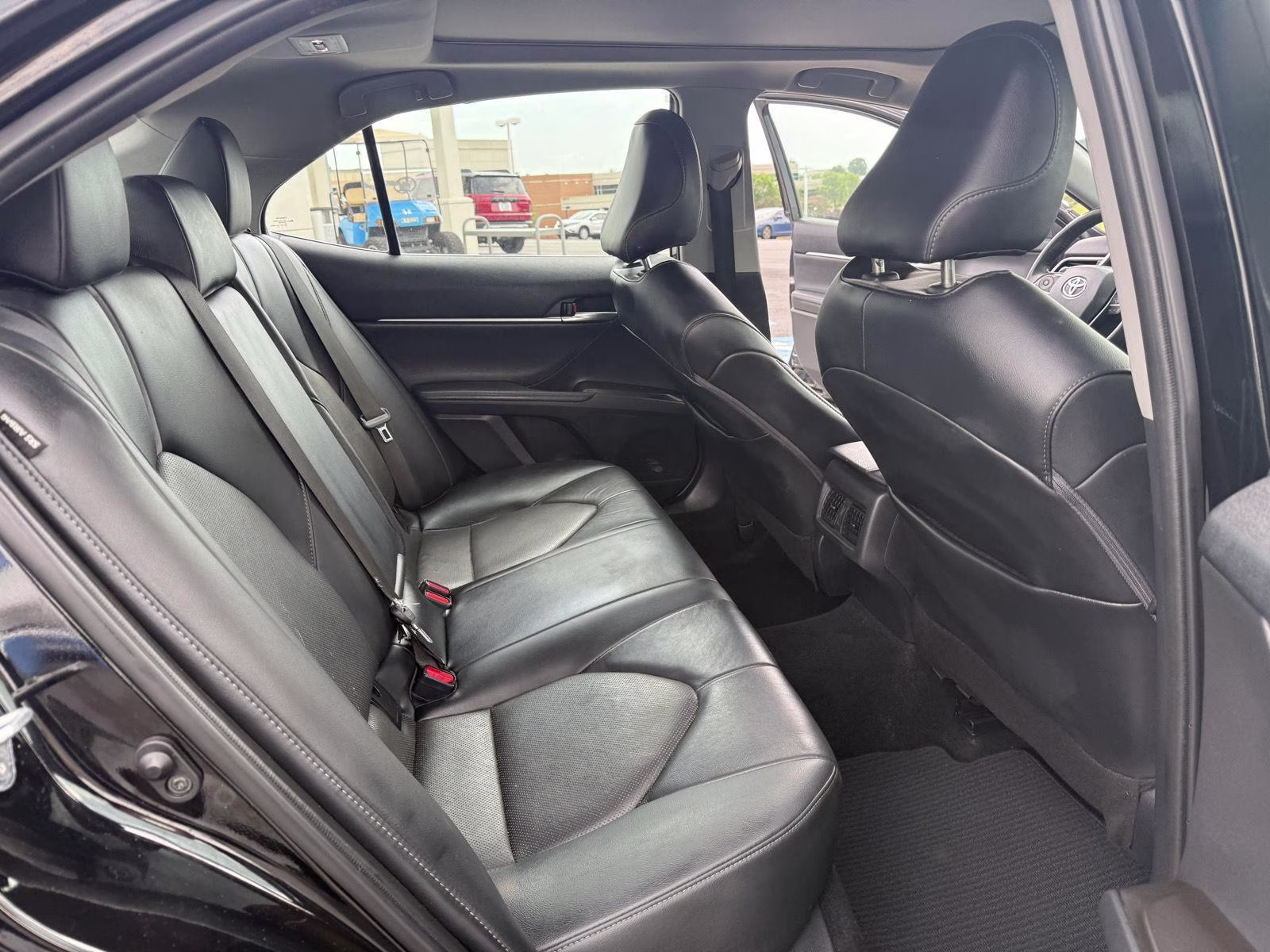 2023 Midnight Black Metallic Toyota Camry XLE V6 FWD Sedan