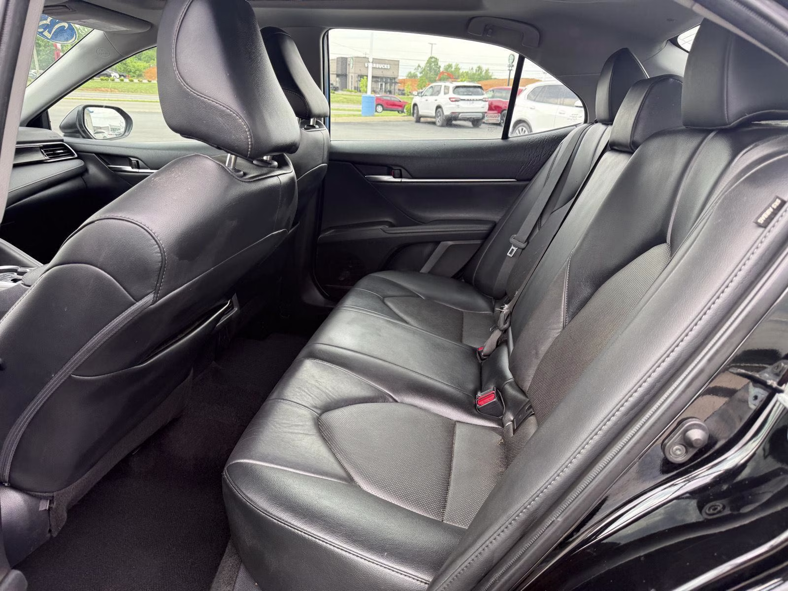 2023 Midnight Black Metallic Toyota Camry XLE V6 FWD Sedan