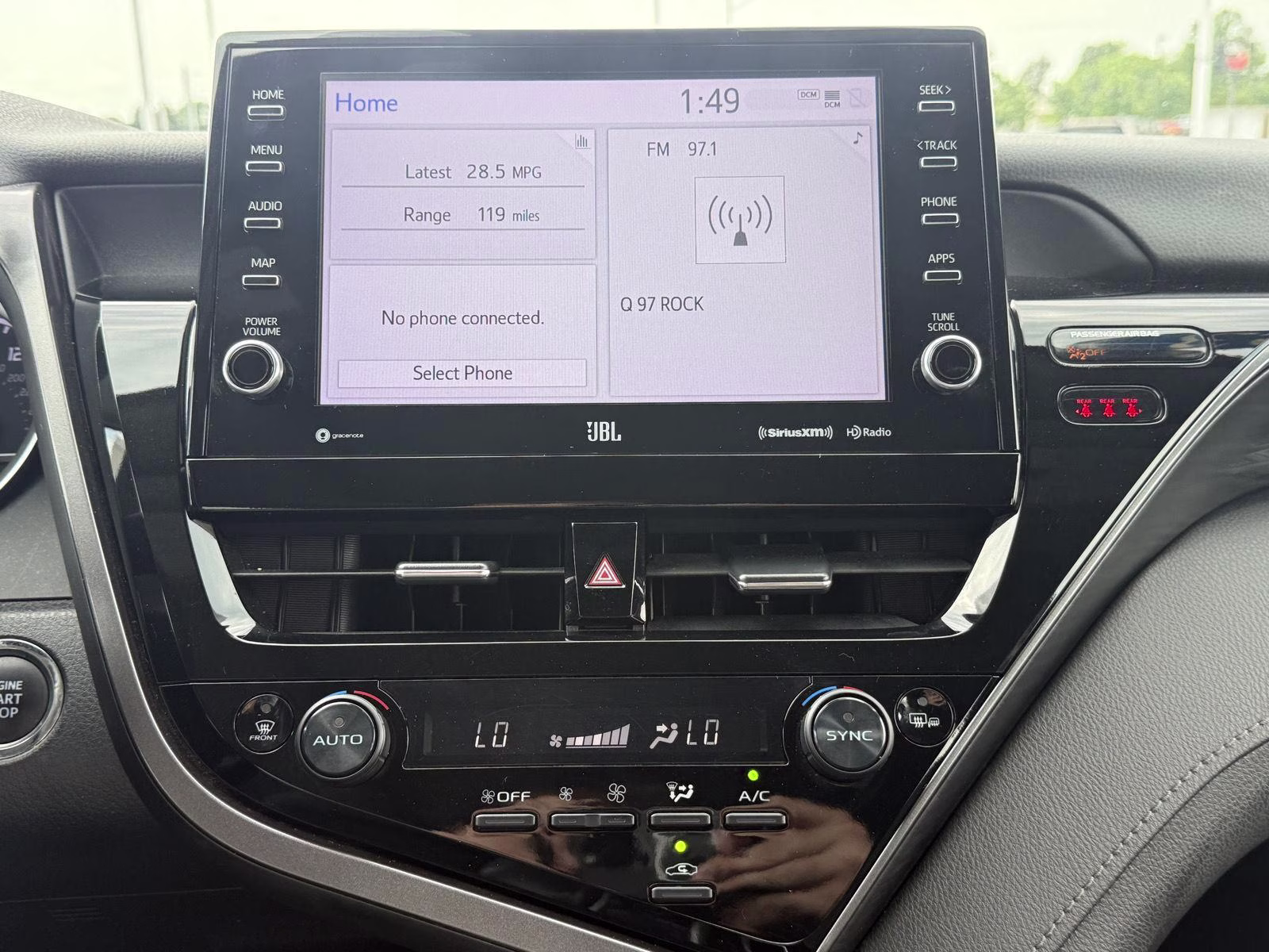2023 Midnight Black Metallic Toyota Camry XLE V6 FWD Sedan