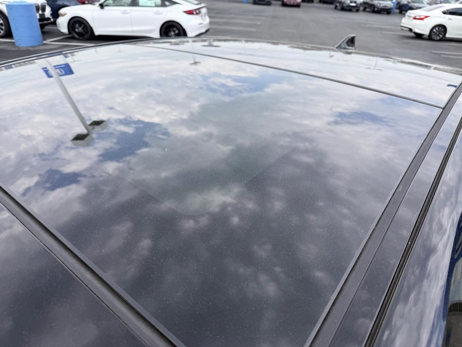 2023 Midnight Black Metallic Toyota Camry XLE V6 FWD Sedan