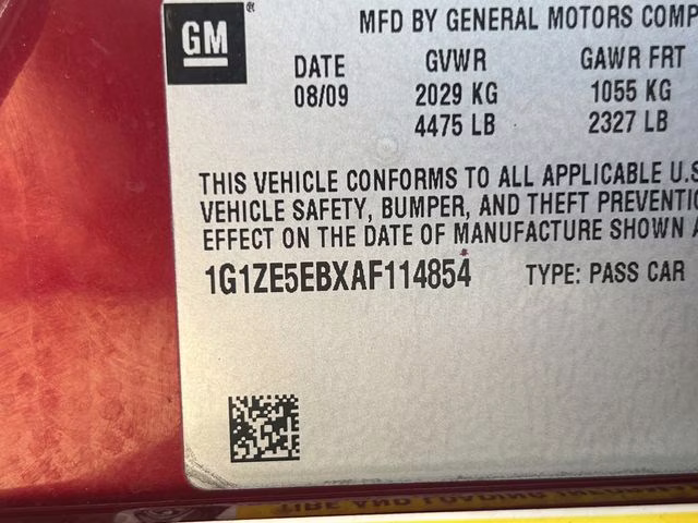 2010 Red Jewel Tintcoat Chevrolet Malibu LTZ FWD Sedan