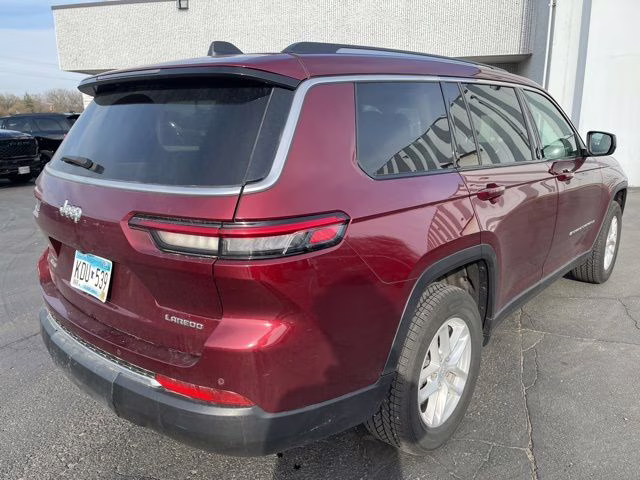 2023 Velvet Red Pearlcoat Jeep Grand Cherokee L Laredo 4X4 SUV