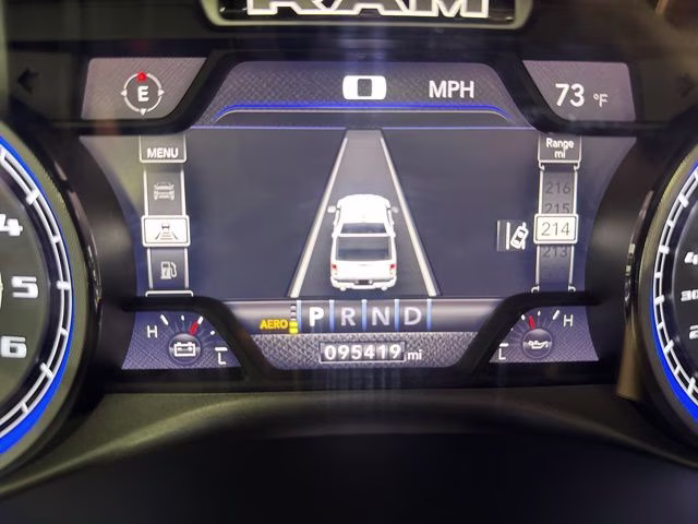 2019 Diamond Black Crystal Pearlcoat Ram 1500 Limited 4X4 Truck